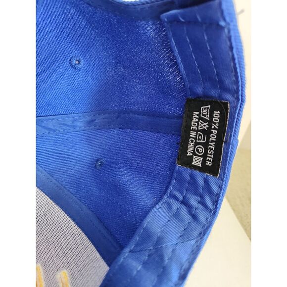 Island Crew Hawaii Blue Yellow Adjustable Mens Womens Hat New Without‎ Tags - Picture 7 of 7